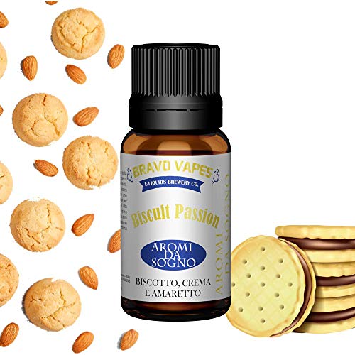 Aroma concentrado Biscuit passion (galleta, crema y amaretto)