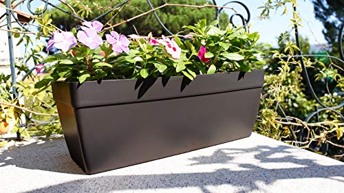 Artevasi Jardinera, Antracita, 60 cm, Capri