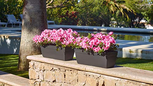 Artevasi Jardinera, Antracita, 60 cm, Capri