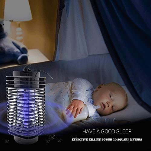 Asesino del Mosquito de la lámpara eléctrica-Interior y Exterior Moscas de plagas insecticida no tóxico eléctrico de Escritorio de la lámpara UV-Control Electrónico de Malla Patio, SYL