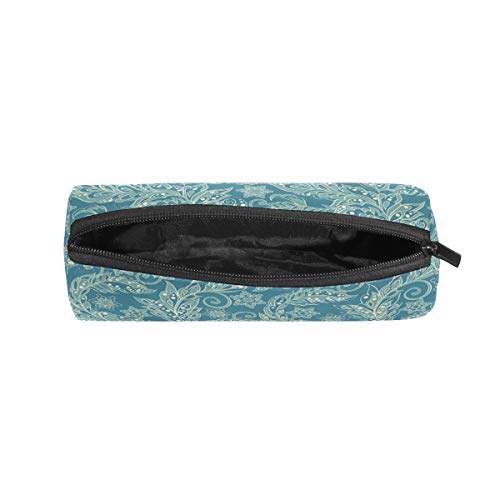 Asiático Textil Estuche Oficina Portalápices Bolsa Bolsa Lápiz Papelería Bolsa Cosmética