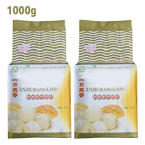 Augproveshak Levadura De Panadería, Levadura De Pan De Repostería 500g / 1000g Levadura Seca Activa Alta Tolerancia A Glucosa Suministros para Hornear En Cocina