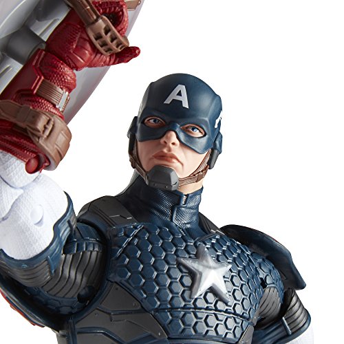 Avengers- Marvel Legends Figura Capitán América, Multicolor (Hasbro B7433EU4)