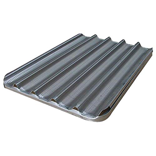 Bandeja aluminio acanalada 60x40-5 und. - Maquinaria Bar Hostelería