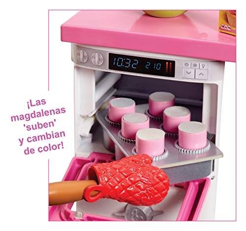 Barbie - Muñeca quiero ser - Barbie y su Pastelería - muñeca - (Mattel FHP57)