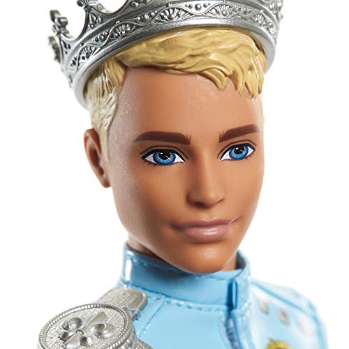 Barbie - Princess Adventure, Principe Ken, Muñeco para niñas y niños (Mattel GML67)