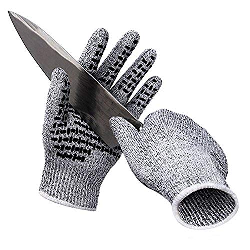 Battercake Guantes Anti-Corte Guantes De Filete De Guantes Pesca Cómodo Diarios Corte De Cocción Seguridad De Las Manos (Color : Colour, Size : XL)