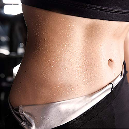 BCHE Pantalones Deportivos Mujer, Pantalones para Adelgazar,Pantalón de Sudoración Adelgazar,Mallas Termicos de Neopreno, Faja Reductora Adelgazante para Deporte, Yoga, Fitness, Running (Negro, XL)