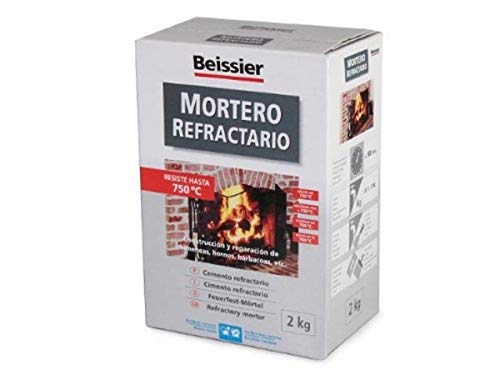 Beissier M259715 - Mortero refractario en polvo 2 kg