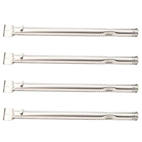 Belissy 4pcs Parrilla de Acero Inoxidable quemadores tubulares de Accesorios de reemplazo apropiado for los Charbroil