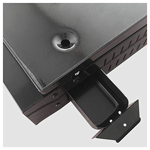 Beneffito Cooker - Plancha de Gas - 3 Quemadores de Acero Aluminizado - 6 KW de Potencia - Placa de Acero Inoxidable - Cocción Sana y Sabrosa