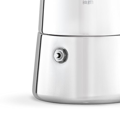 Bialetti Musa Nuova Moka in Acciaio INOX da 4 tazze