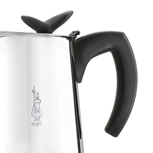Bialetti Musa Nuova Moka in Acciaio INOX da 4 tazze