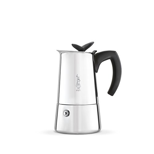 Bialetti Musa Nuova Moka in Acciaio INOX da 4 tazze
