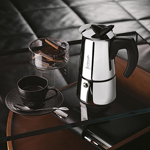 Bialetti Musa Nuova Moka in Acciaio INOX da 4 tazze