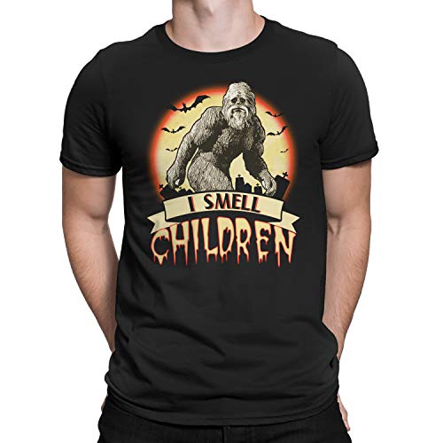 Bigfoot I Smell Niños Halloween Luna Unisex Camiseta