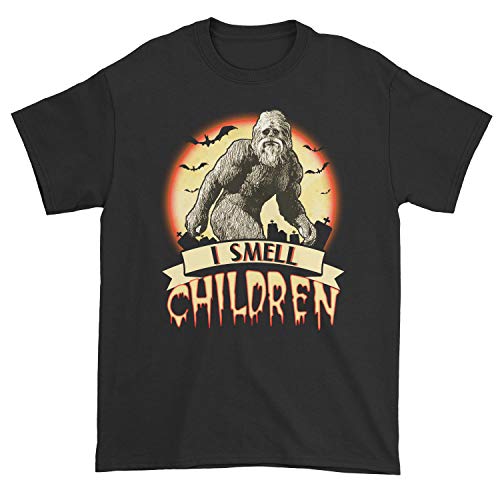 Bigfoot I Smell Niños Halloween Luna Unisex Camiseta