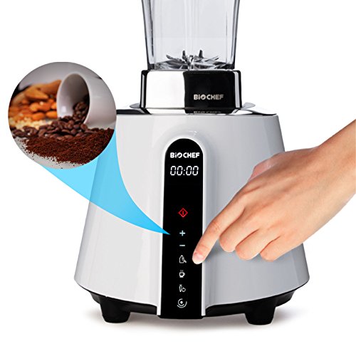 BioChef Living Food Blender - Batidora de Vaso Profesional 2L, 1680W, 32000 RPM, Pantalla Táctil, BPA Free, Garantía 10 Años