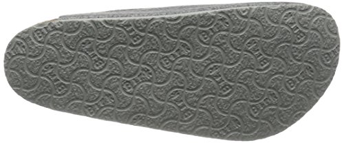 Birkenstock Amsterdam, Zapatillas de casa de fieltro Unisex Adulto, Gris (Light Grey), 38 EU (Estrecho)