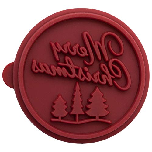 Birkmann 340176 - Sello para Galletas con Texto Merry Christmas