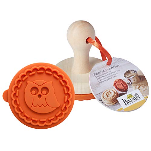 Birkmann - Sello para galletas con forma de búho, 7cm