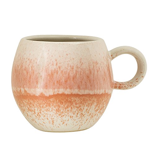 Bloomingville Taza"Paula" de loza anaranjada