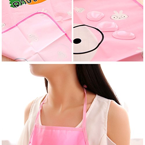 Bobury Delantal impermeable de la cocina delantal ver en 3 estilos