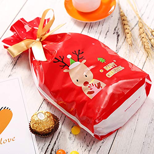 bolsa con cordón bolsa de dulces 50 Santa bolsa de embalaje Organza Bags Bolsas para Joyas Bolsas de Cuerdas bolsa de embalaje bolsa de fiesta para Infantil Niñas Cumpleaños Party dulces de boda