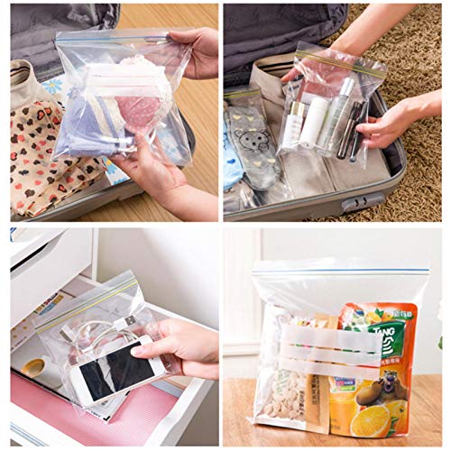 Bolsa de almacenamiento de alimentos 30 piezas Refrigerador Bolsa de almacenamiento de carne Bolsa de almacenamiento de frutas Bolsa de ropa de viaje