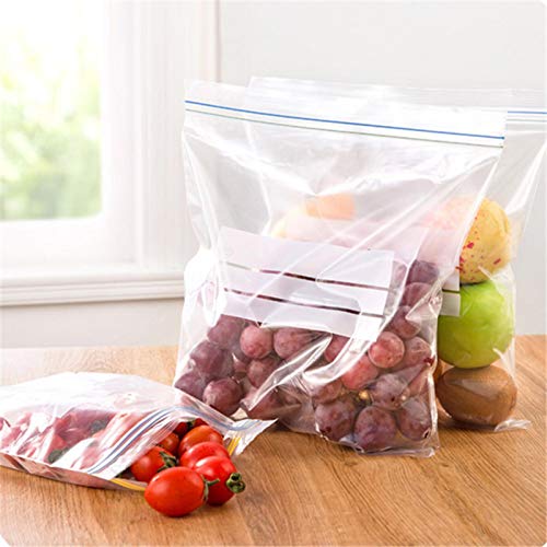 Bolsa de almacenamiento de alimentos 30 piezas Refrigerador Bolsa de almacenamiento de carne Bolsa de almacenamiento de frutas Bolsa de ropa de viaje