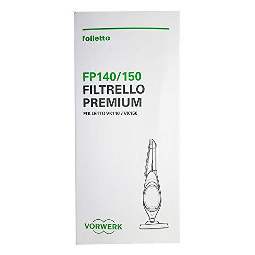 Bolsas Folletto VK 140 E VK 150, Filtrelli originales Vorwerk