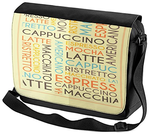 Bolso Bandolera Coffee Cafe Bar Capuchino impreso