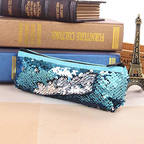 Bolso Organizador de Maquillaje portátil Yesmile ❤️ Estuche de Lentejuelas Bolso de Cosméticos Bolsa de Maquillaje Almacenamiento de Monedas Monedero con Cremallera