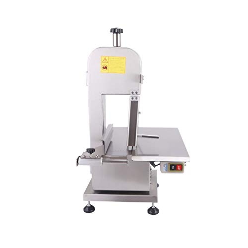 Bone Eléctrica Máquina De Corte Comercial De Sobremesa Corte De La Carne Sierra De Cinta para Picar Carne para Cortar Hueso De Cerdo Pollo Pescado Y Congelados Carne Serrar Máquina 110V / 220V