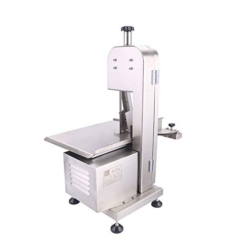 Bone Eléctrica Máquina De Corte Comercial De Sobremesa Corte De La Carne Sierra De Cinta para Picar Carne para Cortar Hueso De Cerdo Pollo Pescado Y Congelados Carne Serrar Máquina 110V / 220V