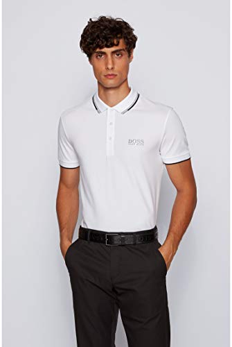 BOSS Paddy Pro Polo, Blanco (White 100), XXXL para Hombre