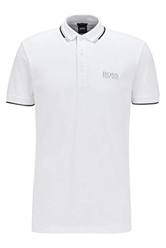BOSS Paddy Pro Polo, Blanco (White 100), XXXL para Hombre