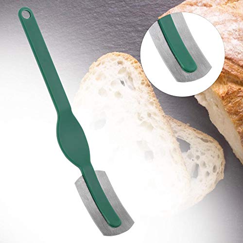 Bread Lame, herramienta para marcar masa con cuchilla fija y mango conveniente, cortador de pan cocido casero para baguettes y pan francés