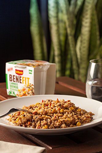 Brillante Benefit 3 Arroces Quinoa Verduras 200G - [Pack De 16] - Total 3200 Gr