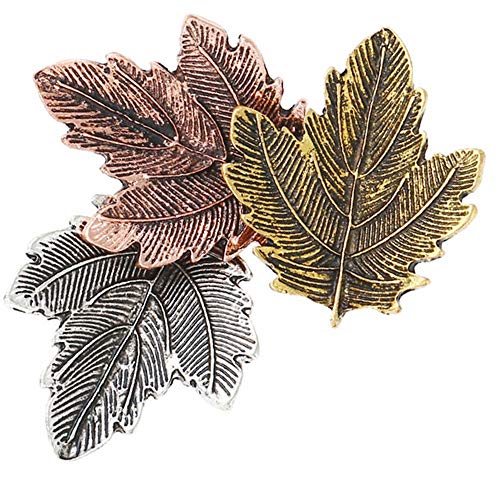 Broches Baratos Regalos 4 Piezas De Broches De Broches De Broches Retro Y Broches De Hoja Caduca