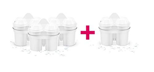 BWT Magnesium Mineralizer Cartuchos de filtrado, Blanco, Pack 3+1