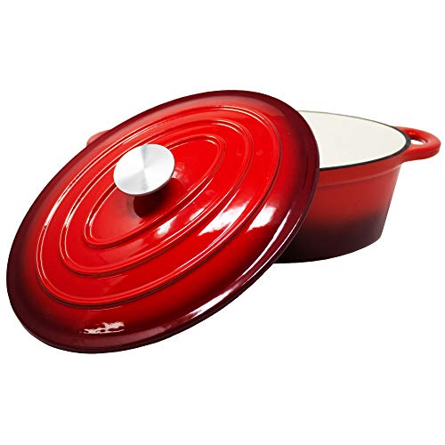 Cacerola de hierro fundido con tapa Toci's Big-BBQ