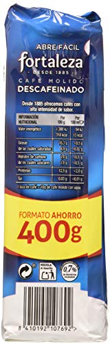 Café FORTALEZA Café molido Descafeinado - 400 gr
