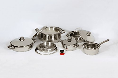 Callaway bateria de Cocina, Acero Inoxidable, 0 cm
