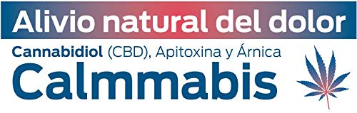 Calmmabis Crema CBD Analgéisca y Antiinflamatoria para el Alivio de Dolores Musculares y Articulares con Cannabidiol y Apitoxina, 45 ml