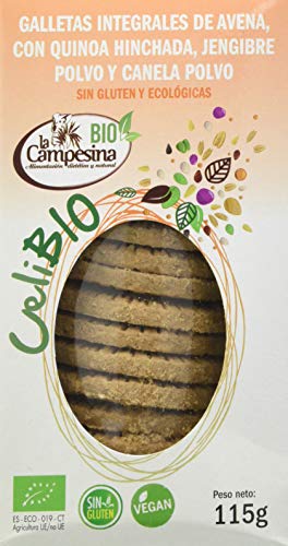 Campesina Celibio (Naranja) Sin Gluten Eco 115G Campesina 100 g