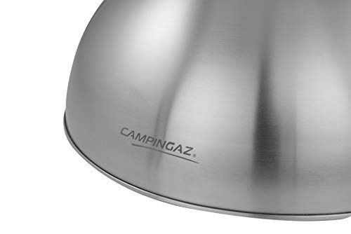 Campingaz Premium - Campana para parrilla y plancha, 32 cm, campana de acero inoxidable, tapa de cocción al vapor redonda, cúpula para hamburguesas