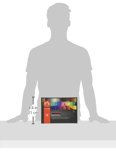 Caran Dache - Caja de cartón con 96 colores surtidos