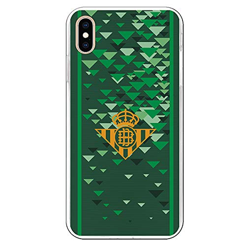 Carcasa Oficial Betis Escudo Amarillo compatible con iPhone XS MAX - La Casa de las Carcasas