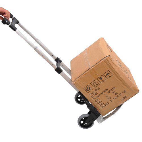 Carro Plataforma de Transporte Carretilla Plegable Carretilla de Mano hasta 70 kg